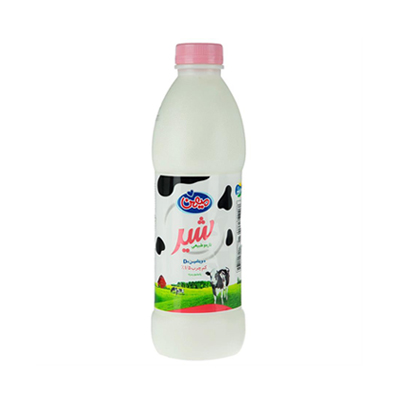 شیر بطری کم چرب با ویتامین دی 950 میل میهن کد 10251