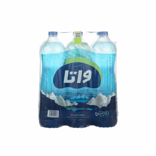 پک آب معدنی 1.5 لیتری واتا ( 6 عددی )