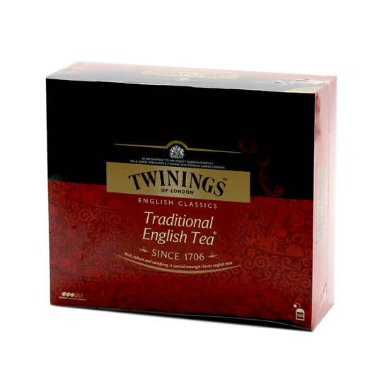 چای کیسه ای سیاه سنتی انگلیسی 100 عددی توینینگز کد 5060018