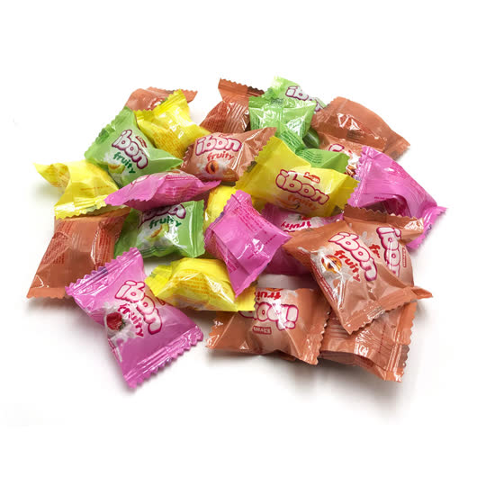 آبنبات با طعم شير و ميوه جات آيبون ibon فله كد 184 کد 7020383