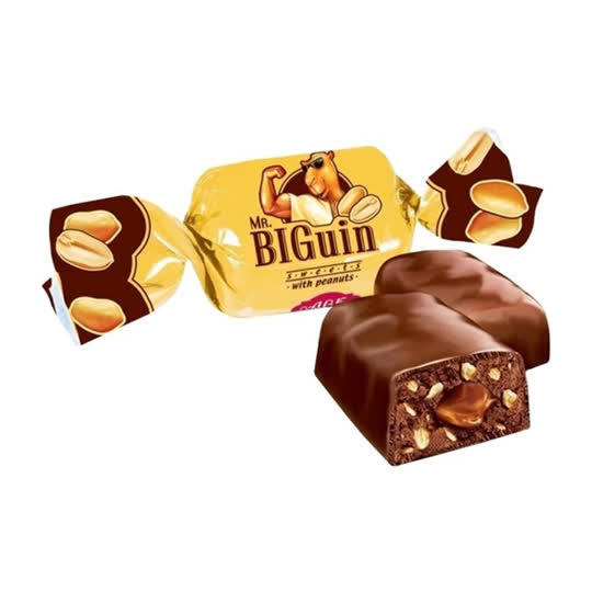 شكلات با مغز بادام زميني و شير شتر مستر بيگويين كد 165 کد 7020319