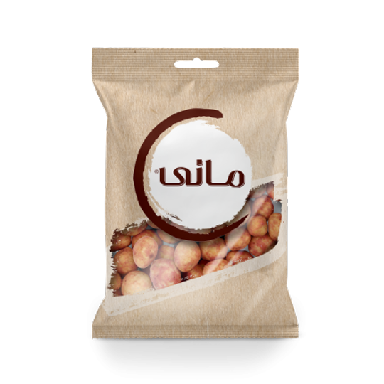 بادام زميني روكش دار با طعم سركه بالزاميك 40 گرم ماني کد 7060056