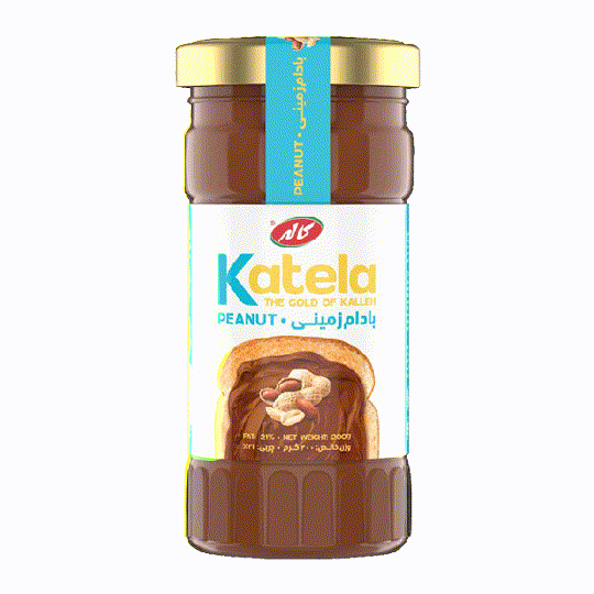 اسپريد بادام زميني (دسر شيري) 200 گرم كاتلا كاله کد 1080116