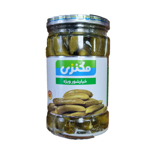 خيار شور ويژه شيشه 660 گ مكنزي کد 13010028